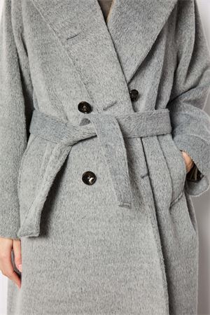 Cappotto doppiopetto grigio chiaro L.B.M. 1911 | Cappotto | 74225750304